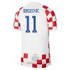 Maglia ufficiale Croazia Brozovic 11 Casa Mondiali 2022 per Uomo